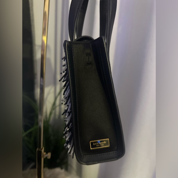 Kate Spade Manhattan Zebra Embellished Mini Tote or Crossbody - Picture 10 of 16